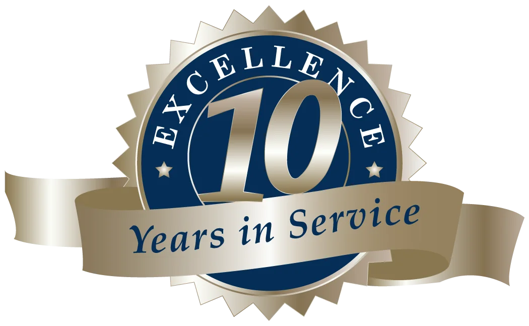 10 Years Badge
